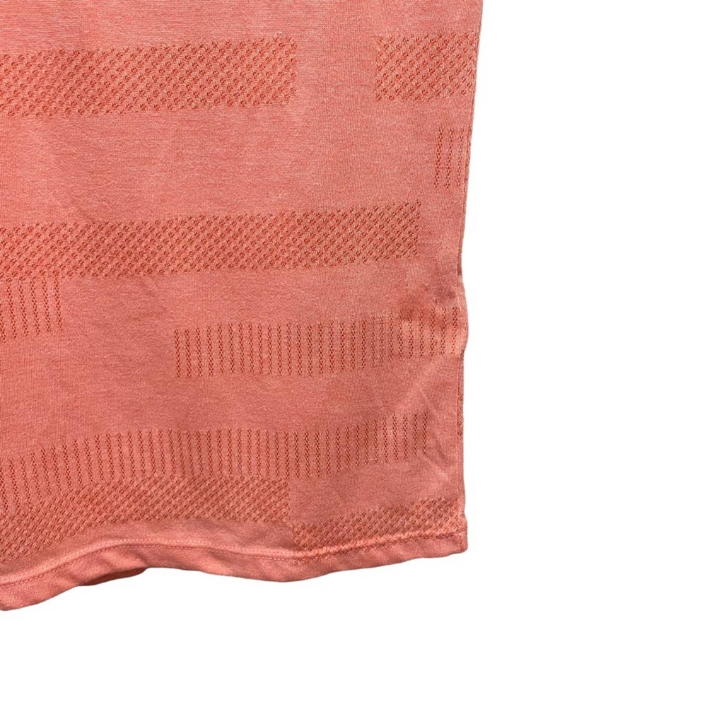 Under Armour HeatGear Velocity Crew Neck Short Sleeve Tee Shirt Orange Size XS - Picture 2 of 8